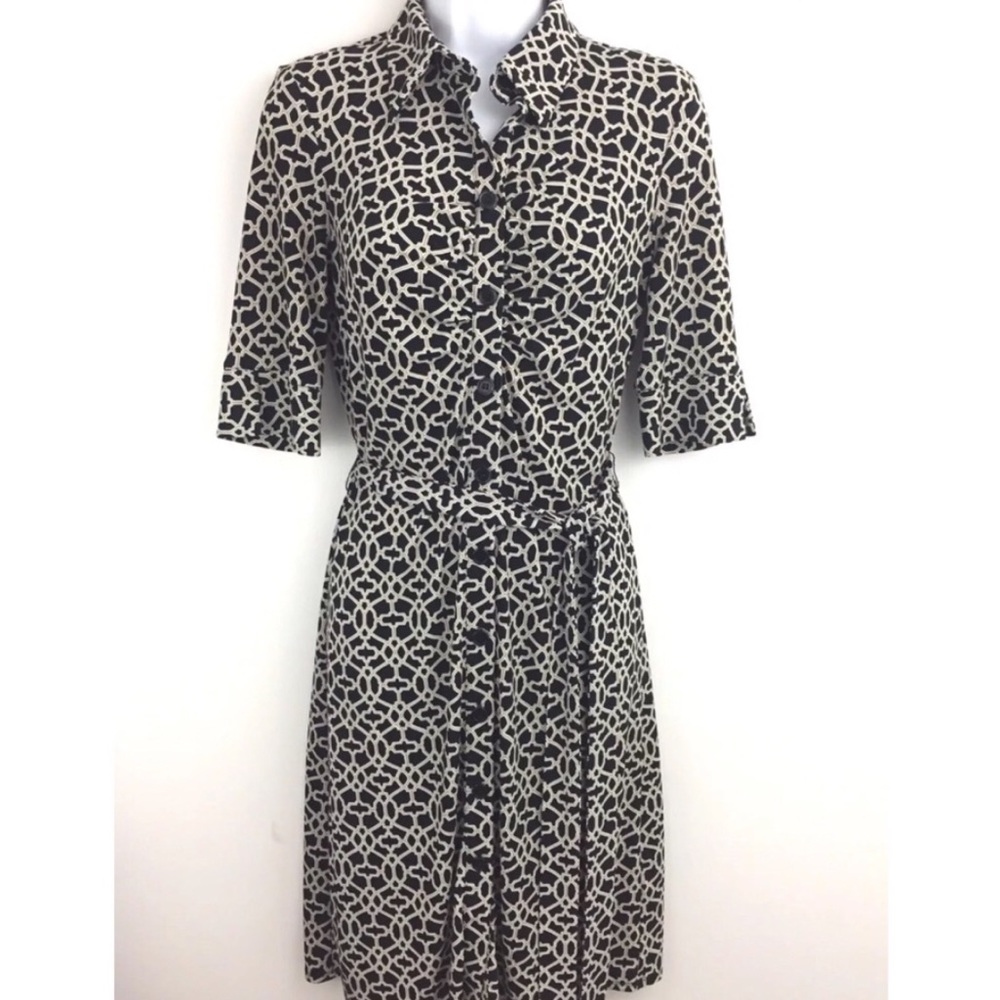 Laundry by Shelli Segal Ruched Shirt Dress